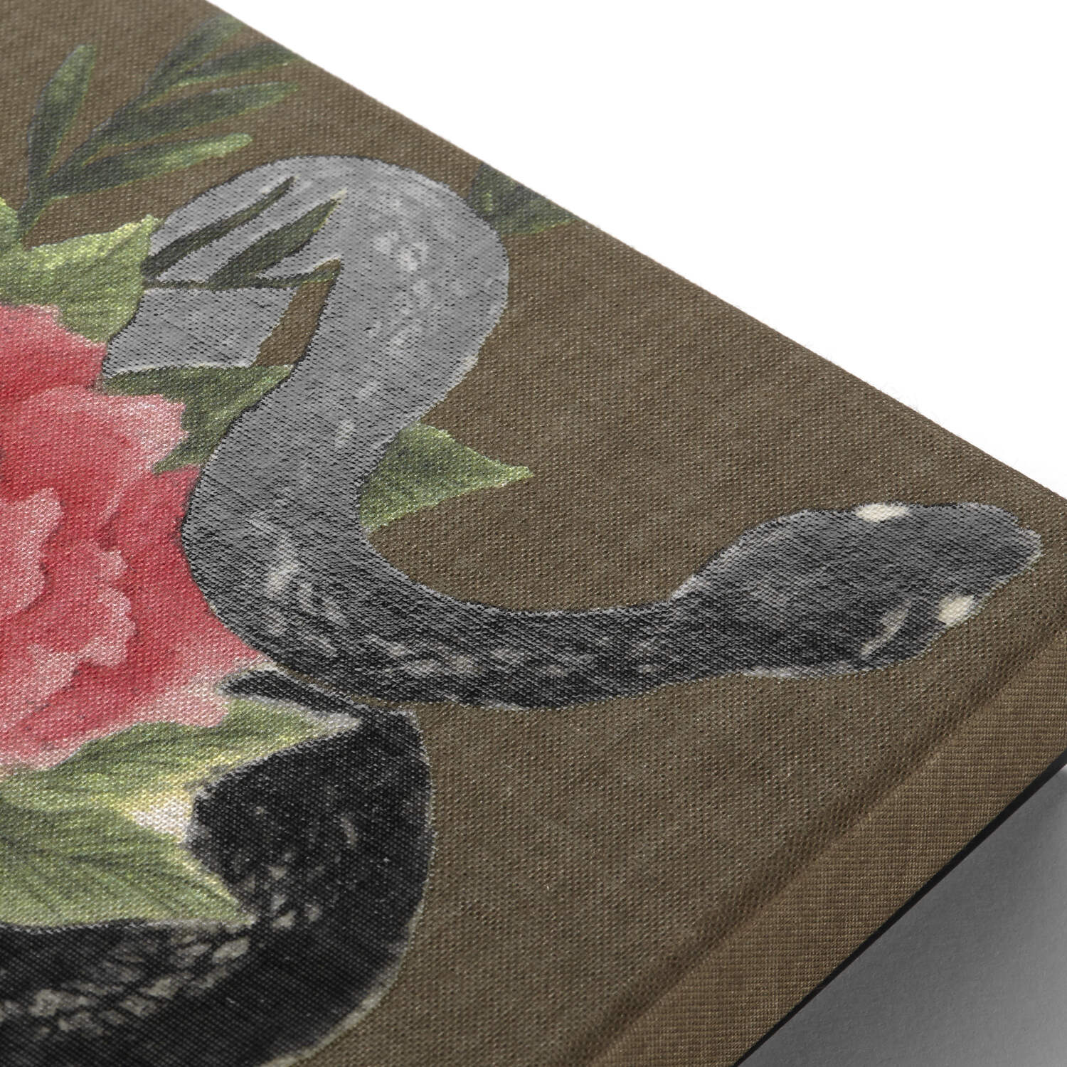 Year of the Snake Notebook Large, Ruled, Hard Cover & Gift Box - Flowers